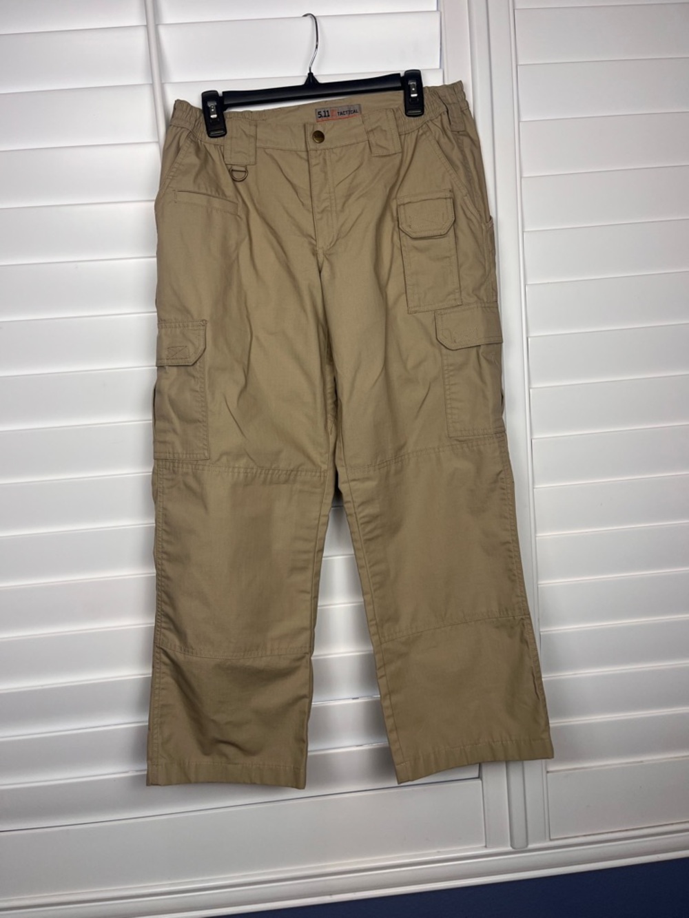 5.11 Tactical women’s Tan Cargo Pants size 12 Utility outdoors streetwear - Picture 2 of 8